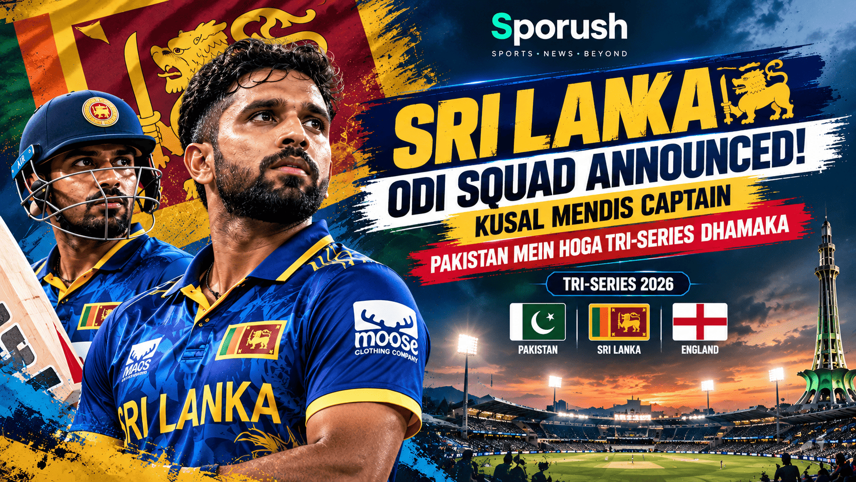 π₯ Sri Lanka Ne Unveil Kiya ODI Squad! Kusal Mendis Captain, Pakistan Mein Hoga Tri-Series Dhamaka